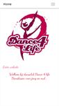 Mobile Screenshot of danceforlife.be